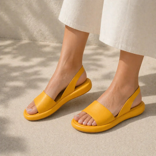 Ortopedická obuv SHELLSEN® 【🔥Dnes sleva 50 %🎁】 Nejžhavější sandály a žabky v Evropě👡 | Vhodné pro domácí i venkovní nošení | S páskem na zadní straně, který zabraňuje uklouznutí | Měkké a pohodlné | Perfektní volba pro letní procházky✅
