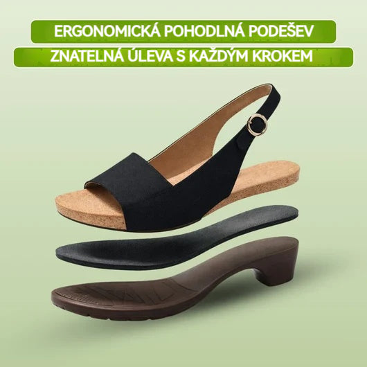 Ortopedické boty SHELLSEN® 【🔥50% sleva dnes🎁】 Pohodlné sandály, jeden pár pro všechny vaše potřeby: každodenní dojíždění, rande, nakupování - protiskluzová podrážka - Pravost zaručena
