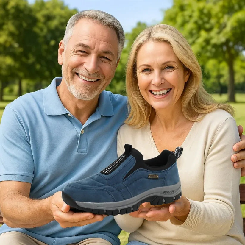 Ortopedická obuv SHELLSEN® [🔥Dnes za poloviční cenu! 🎁] Pohodlná vycházková obuv 👟 Podpora klenby | Účinně ulevuje od bolesti nohou, bolesti klenby a únavy nohou ✅