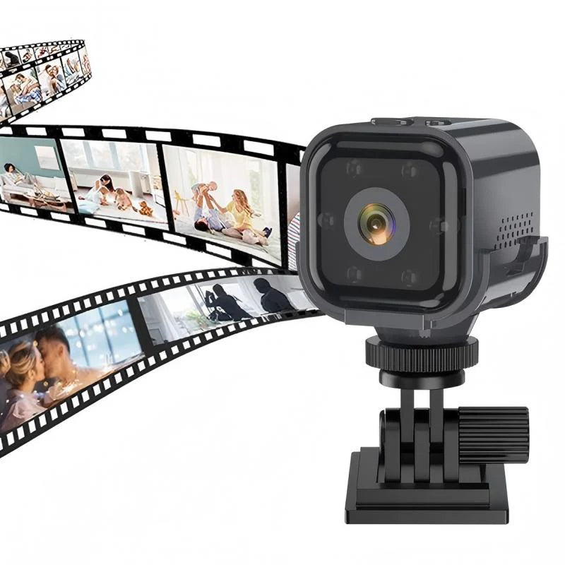 AS03 Okos WiFi-s biztonsági kamera – 1080P HD, éjjellátó, mozgásérzékelés, alacsony fogyasztású