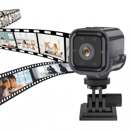 AS03 Okos WiFi-s biztonsági kamera – 1080P HD, éjjellátó, mozgásérzékelés, alacsony fogyasztású