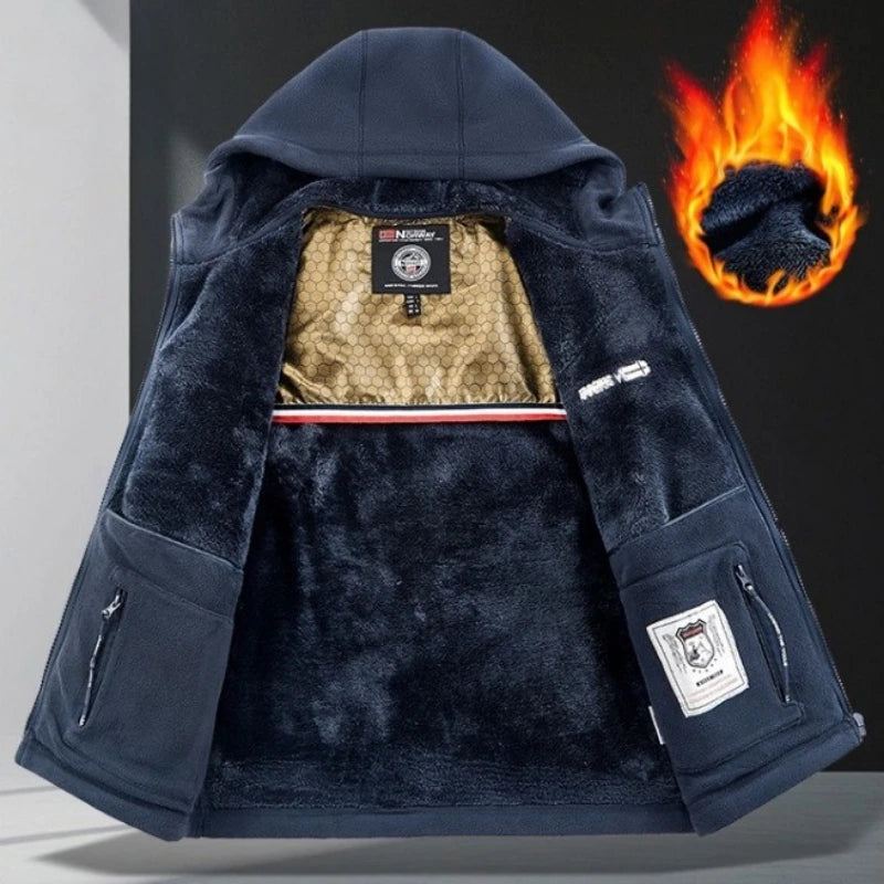 ❄️ Férfi Grafén Kabát: Ultrameleg & Stílusos Télre! ❄️