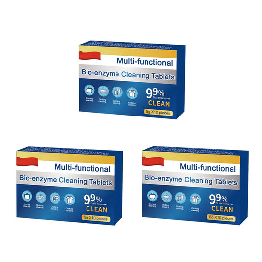 🧼 Bioenzimes Pezsgőtabletta: 99% Folteltávolítás + 10 Percben Tiszta! ✨