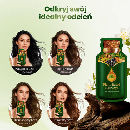 Gyengéd növényi alapú hajfesték