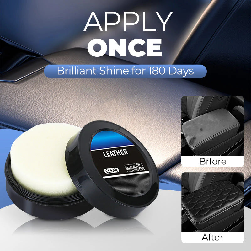 👜 Bőr Tisztító Ápoló Pasta: Tisztítás + Hidratáció – 180 Nap Fény! ✨