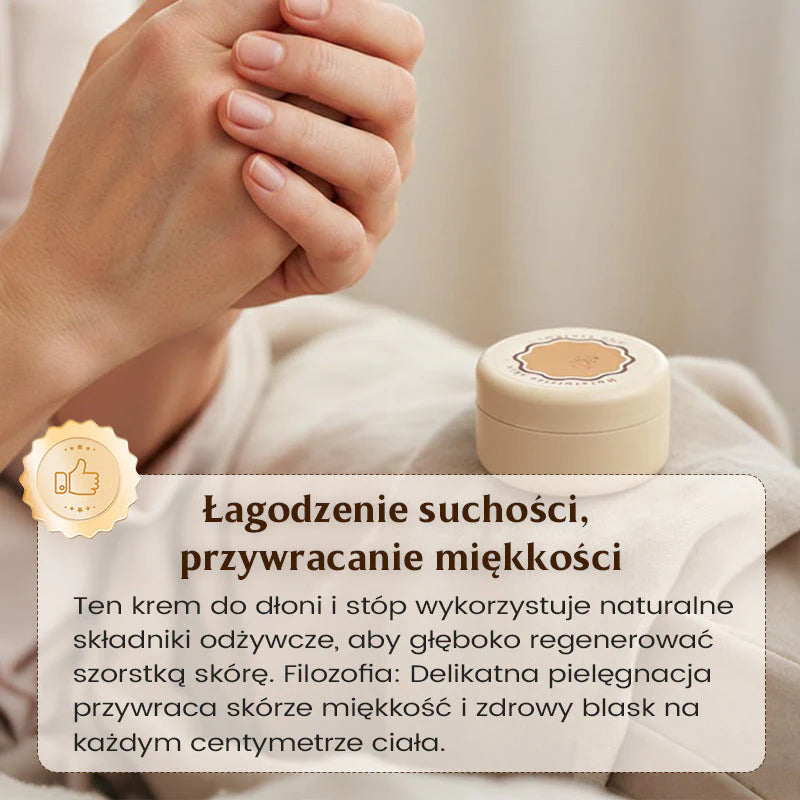 Intenzív regeneráló balzsam repedt sarok és száraz kéz kezelésére