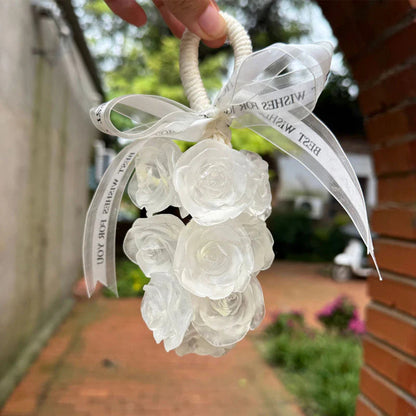 🌹 Kézzel Készített Kristály Rózsa Szappan: dekoráció + szappan 2-in-1! ✨