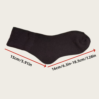 Warm cashmere short socks