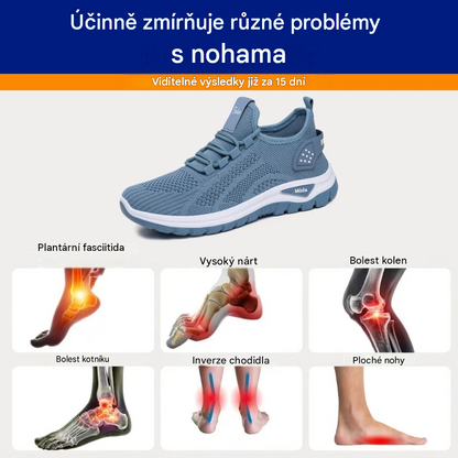 🎉Poslední den! Sleva 50 %! ✅ Ortopedická zdravotní obuv navržená speciálně pro lidi s problémy s nohama k úlevě od bolesti zad, kloubů a chodidel.