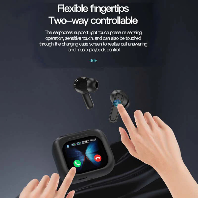 Kompakt fülhallgatók érintésvezérléssel és tiszta hangzással