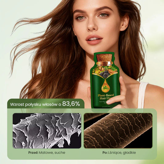 Gyengéd növényi alapú hajfesték