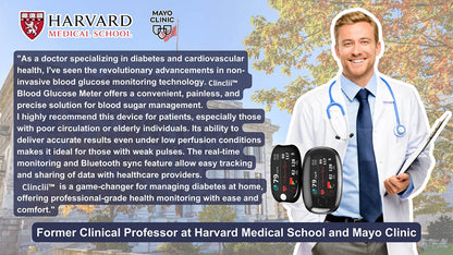 🎁A következő héttől az ár visszaáll a normálra!💡 3-in-1 eszköz: Vércukor+pulzus+oxigén!