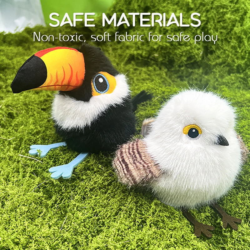 🐦 2025 Bestseller Macskajáték: Élethű Madár + 3 Mozgási Mód! ✨