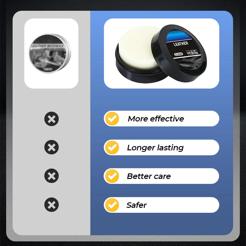 👜 Bőr Tisztító Ápoló Pasta: Tisztítás + Hidratáció – 180 Nap Fény! ✨