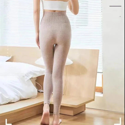 Női puha, testhezálló termikus leggings