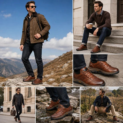 🔥 Poslední den! Sleva 30 % 🎁 Boty z italské kůže – ortopedická obuv navržená pro osoby s potížemi nohou. ✅ Poskytuje oporu klenby a ulevuje od bolesti kloubů i chodidel.