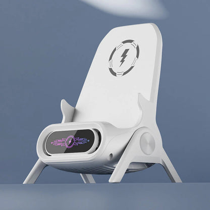 ⚡ Wireless Töltő Telefonállvány: Gyors Töltés + Hűtés Egyszerre!