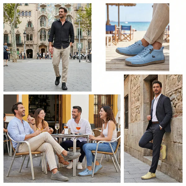 SHELLSEN® 【🔥Dnešní speciální nabídka: sleva 50 %🎁】Pohodlná vycházková obuv | Lehká a odolná👟 | Žádná únava z celodenní chůze | Podpora klenby | Účinně zmírňuje problémy s chodidly✅