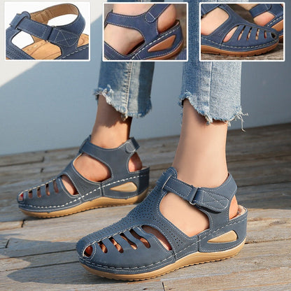 Zapatos ortopédicos FOUNNE® [🔥Oferta por tiempo limitado🎁] Sandalias de verano | Diseño ergonómico | Construcción calada | Cómodas y transpirables | Alivio del dolor ✅
