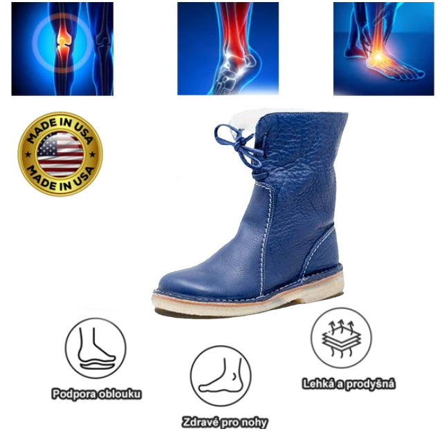 Ortopedická obuv Shellsen® | Ergonomicky tvarované boty, které jsou pohodlné, stylové a zmírňují nepohodlí nohou.