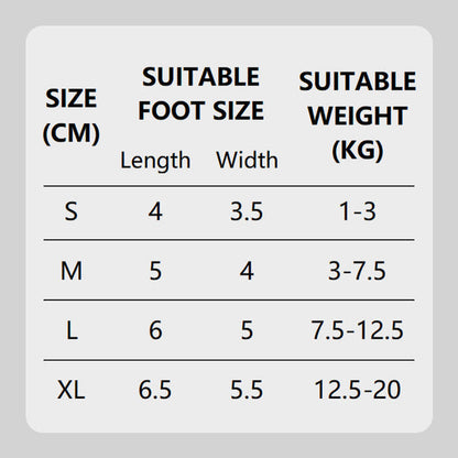 2 pár csúszásmentes, vízálló kutyazokni
