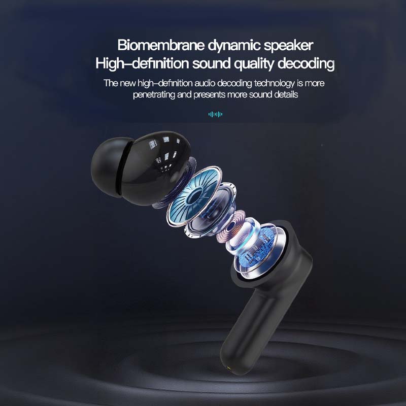 Kompakt fülhallgatók érintésvezérléssel és tiszta hangzással