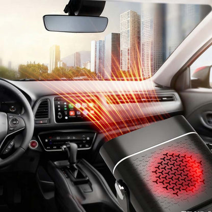 🌟 Téli/Nyári Autó Megoldás: Fűtés+Ventilátor+Dér eltávolítás – Csak 10750 Ft!