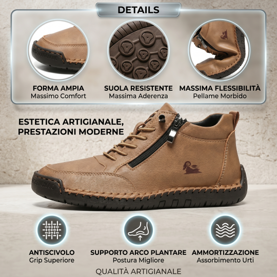 SHELLSEN® 【🔥Dnešní speciální nabídka: sleva 50 %🎁】Pohodlná vycházková obuv | Lehká a odolná👟 | Žádná únava z celodenní chůze | Podpora klenby | Účinně zmírňuje problémy s chodidly✅