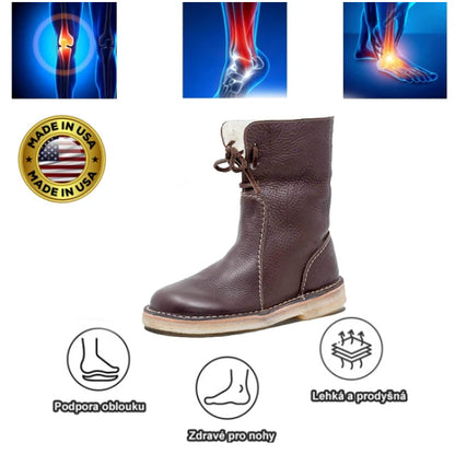 Ortopedická obuv Shellsen® | Ergonomicky tvarované boty, které jsou pohodlné, stylové a zmírňují nepohodlí nohou.
